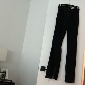 Rag & Bone flare Jean w split hem sz25
